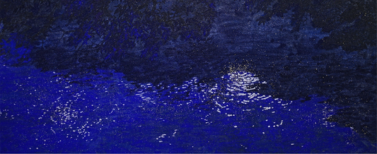 Shimmering Breath: Night Water Shadows