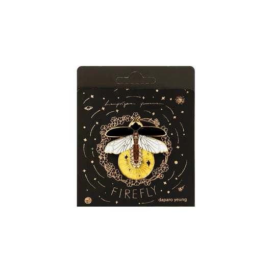Luminous Flyfire Brooch